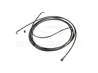 6.96009 Hose line, cabin tilt, M12 x 1,5, L1: 3615 mm, L2: 2860 mm, 400 bar
