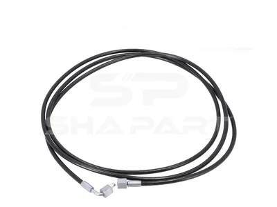 6.96054 Hose line, cabin tilt, D: 9 mm, M12 x 1, M12 x 1, L1: 3207 mm, 362 bar