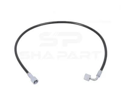 6.96068 Hose line, cabin tilt, D: 9 mm, M12 x 1, L1: 745 mm, 362 bar