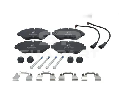 7.00269 Disc brake pad kit, with accessories, with wear indicators