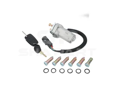 7.00349 Steering lock, with lock cylinder kit, with transponder