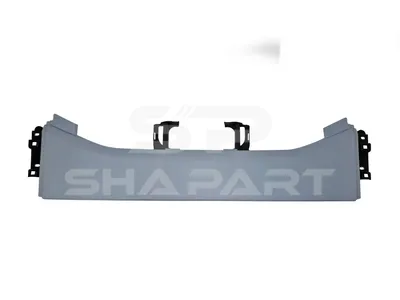 7.10239SP Bumper, front, center, dark grey