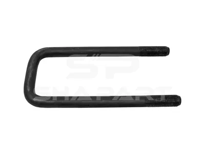 7.11030 U-bolt, r: 12.5 mm, M20 x 1,5, LTh: 58 mm, L: 240 mm, w: 91 mm