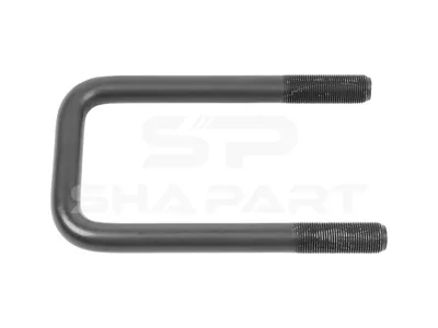 7.11031 U-bolt, r: 12.5 mm, M20 x 1,5, LTh: 58 mm, L: 190 mm, w: 91 mm