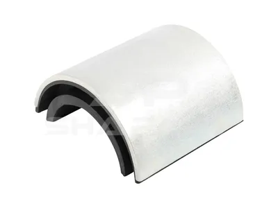 7.11311 Bushing half, stabilizer, d: 48 mm, D: 72.5 mm, H: 70 mm