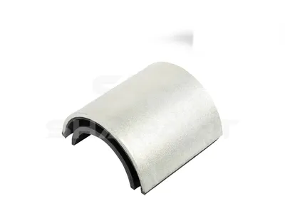 7.11312 Bushing half, stabilizer, d: 50 mm, D: 73.5 mm, H: 70 mm