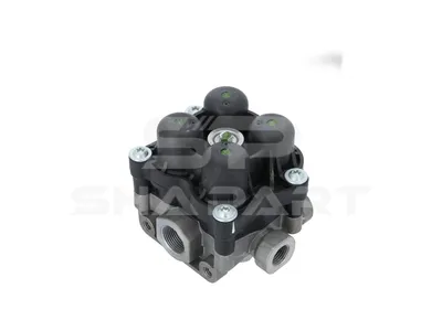 7.16135 4-circuit-protection valve, M16 x 1,5, M22 x 1,5, max. 13 bar, Po21: 7.5 bar, Po22: 7.5 bar, Po23: 7.5 bar, Po24: 7.5 bar, Pc21: 5.2 bar, Pc22: 5.2 bar, Pc23: 5.2 bar, Pc24: 5.2 bar