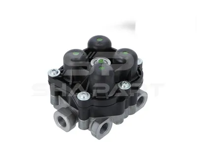 7.16137 4-circuit-protection valve, M16 x 1,5, M22 x 1,5, max. 13 bar, Po21: 7 bar, Po22: 7 bar, Po23: 7 bar, Po24: 7 bar, Pc21: 5.5 bar, Pc22: 5.5 bar, Pc23: 5.5 bar, Pc24: 5.5 bar