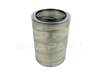 7.17012 Air filter, d1: 216 mm, d2: 10 mm, D: 327 mm, H: 481 mm