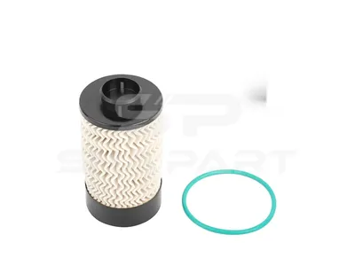 7.24010 Fuel filter, d1: 15 mm, d2: 41 mm, D: 81 mm, H: 151 mm