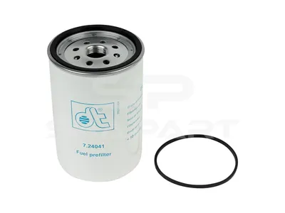 7.24041 Fuel filter, D: 108 mm, 1" x 14 UNS, H: 158 mm