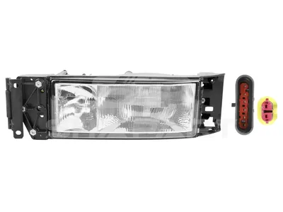 7.25002 Headlamp, left, without bulbs