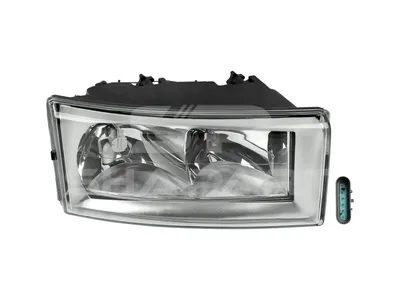 7.25026 Headlamp, right, without bulbs