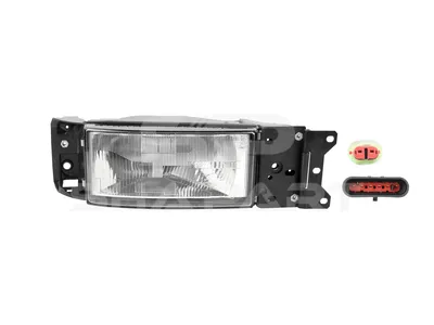7.25033 Headlamp, right, without bulb