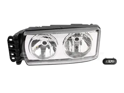 7.25044 Headlamp, left, without adjusting motor, 24 V, H7