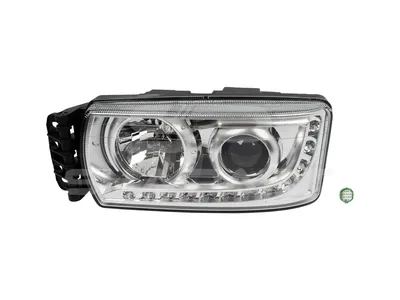 7.25073 Headlamp, left, with bulbs and ballast unit