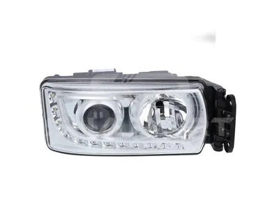 7.25074 Headlamp, right, with control unit, 24 V, H7
