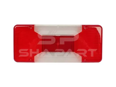 7.25239 Tail lamp glass, right, without screws