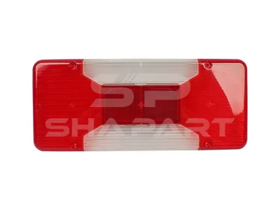 7.25249 Tail lamp glass, left, without screws