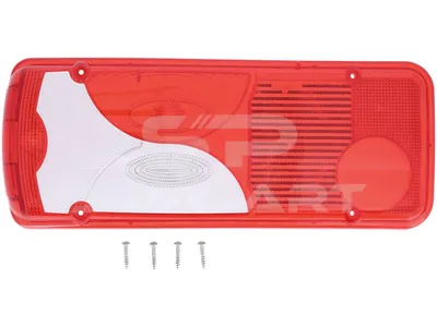7.25268 Tail lamp glass, left