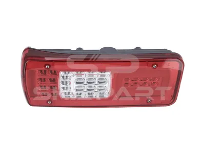 7.25438 Tail lamp, left, with license plate lamp
