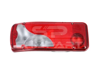 7.25447 Tail lamp, left, with license plate lamp