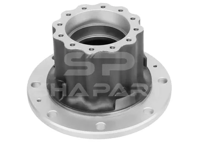 7.32001 Wheel hub, without bearings, d1: 120 mm, d2: 150 mm, D: 313 mm, 8 bores, b: 20 mm, H: 223 mm