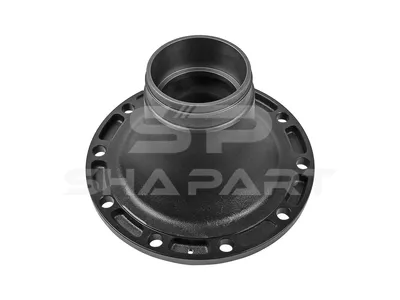 7.32002 Wheel hub, without bearings, d1: 120 mm, d2: 130 mm, D: 374 mm, 10 bores, b: 22 mm, H: 186.5 mm