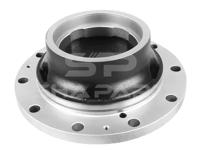 7.32003 Wheel hub, without bearings, d1: 180 mm, d2: 190 mm, D: 372 mm, 10 bores, b: 22 mm, H: 210 mm