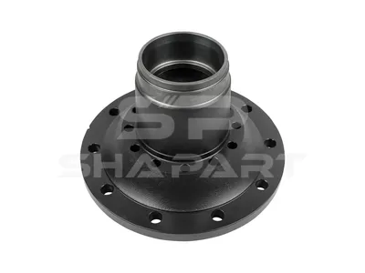 7.32007 Wheel hub, without bearings, d1: 120 mm, d2: 130 mm, D: 383 mm, 10 bores, b: 22 mm, H: 186 mm