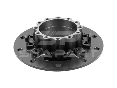 7.32017 Wheel hub, without bearings, d1: 160 mm, d2: 160 mm, D: 380 mm, 10 bores, b: 22 mm, H: 153 mm