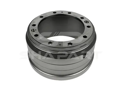 7.34056 Brake drum, D: 410 mm, 10 bores, b: 23 mm, P: 335 mm, d: 285 mm, H: 250 mm, B: 193 mm