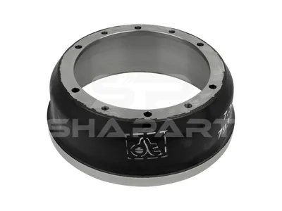 7.34066 Brake drum, D: 325 mm, 6 bores, b: 13 mm, P: 280 mm, d: 255 mm, H: 135 mm, B: 108 mm