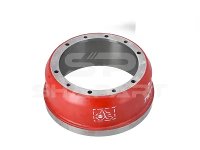 7.34067 Brake drum, D: 325 mm, 6 bores, b: 19 mm, P: 280 mm, d: 255 mm, H: 159 mm, B: 131 mm