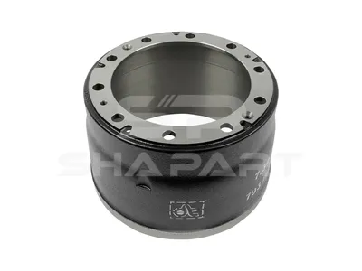 7.34073 Brake drum, D: 381 mm, 10 bores, b: 23 mm, P: 335 mm, d: 285 mm, H: 273 mm, B: 185 mm
