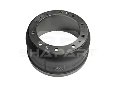 7.34074 Brake drum, D: 410 mm, 10 bores, b: 23 mm, P: 335 mm, d: 285 mm, H: 242 mm, B: 193 mm