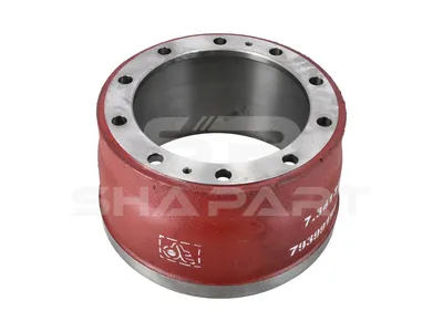 7.34134 Brake drum, D: 381 mm, 10 bores, b: 23 mm, P: 335 mm, d: 285 mm, H: 248 mm, B: 200 mm