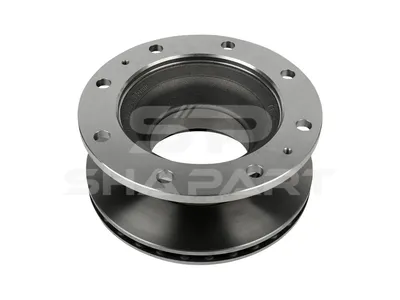 7.36003 Brake disc, D: 322 mm, 8 bores, P: 275 mm, H: 134 mm, S: 30 mm, s: 28 mm