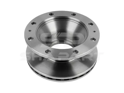 7.36008 Brake disc, D: 330 mm, 8 bores, P: 275 mm, H: 141 mm, S: 34 mm, s: 28 mm