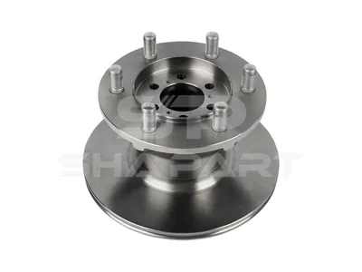 7.36016 Brake disc, D: 280 mm, 6 bores, b: 12.5 mm, P: 170 mm, M18 x 1,5, d: 58.3 mm, H: 136 mm, S: 16 mm, s: 14 mm