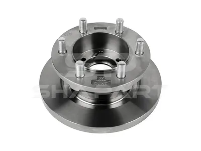 7.36018 Brake disc, D: 290 mm, 6 bores, b: 12.5 mm, P: 170 mm, M18 x 1,5, d: 68 mm, H: 105 mm, S: 22 mm, s: 20 mm