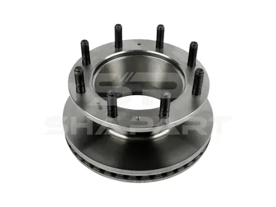 7.36024 Brake disc, D: 377 mm, 8 bores, P: 275 mm, M20 x 1,5, d: 215 mm, H: 151.3 mm, S: 45 mm, s: 37 mm