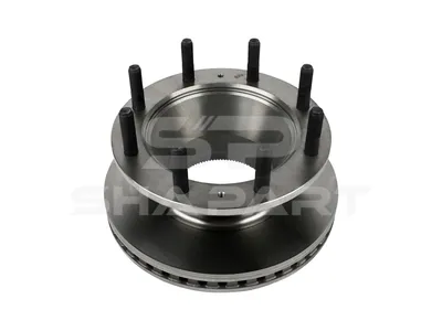 7.36026 Brake disc, D: 377 mm, 8 bores, P: 275 mm, M20 x 1,5, d: 225 mm, H: 151 mm, S: 45 mm, s: 37 mm