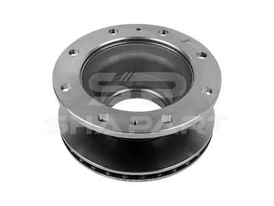 7.36032 Brake disc, D: 322 mm, 8 bores, P: 275 mm, H: 134 mm, S: 30 mm, s: 28 mm