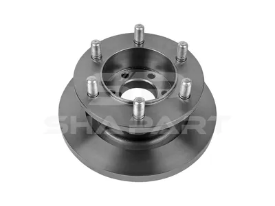7.36037 Brake disc, D: 290 mm, 6 bores, b: 12.5 mm, P: 170 mm, M18 x 1,5, d: 64 mm, H: 105 mm, S: 22 mm, s: 19 mm