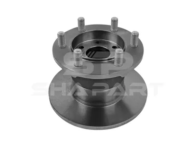 7.36043 Brake disc, D: 267 mm, 6 bores, b: 12.5 mm, P: 170 mm, M18 x 1,5, d: 58.3 mm, H: 147.5 mm, S: 14.2 mm, s: 12.8 mm