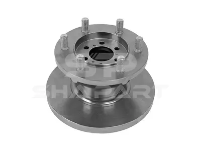 7.36080 Brake disc, D: 280 mm, 6 bores, b: 12.5 mm, P: 170 mm, M18 x 1,5, d: 58 mm, H: 136 mm, S: 22 mm, s: 19 mm