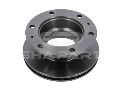 7.36127 Brake disc, without ABS ring, D: 330 mm, 6 bores, b: 20.2 mm, P: 245 mm, d: 131 mm, H: 133 mm, S: 32 mm, s: 29 mm
