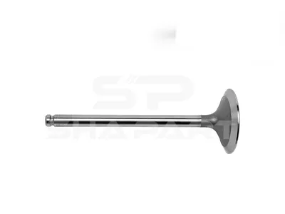 7.51260 Intake valve, D1: 8 mm, D2: 34.5 mm, L: 122 mm, α: 30 °