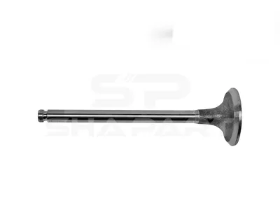 7.51265 Exhaust valve, D1: 8 mm, D2: 36.7 mm, L: 122 mm, α: 45 °